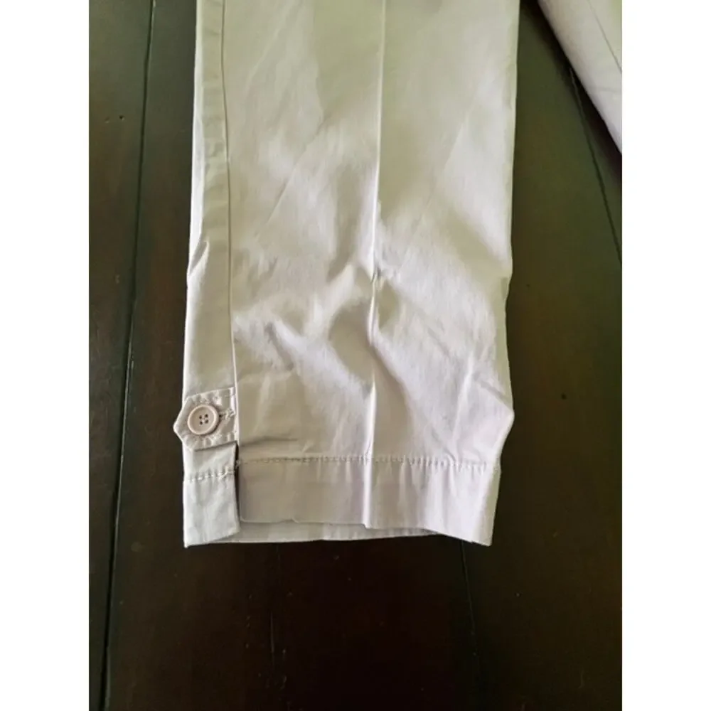Talbots Women’s Size 16 Dusty Pink Perfect Crop Pants Cotton Stretch